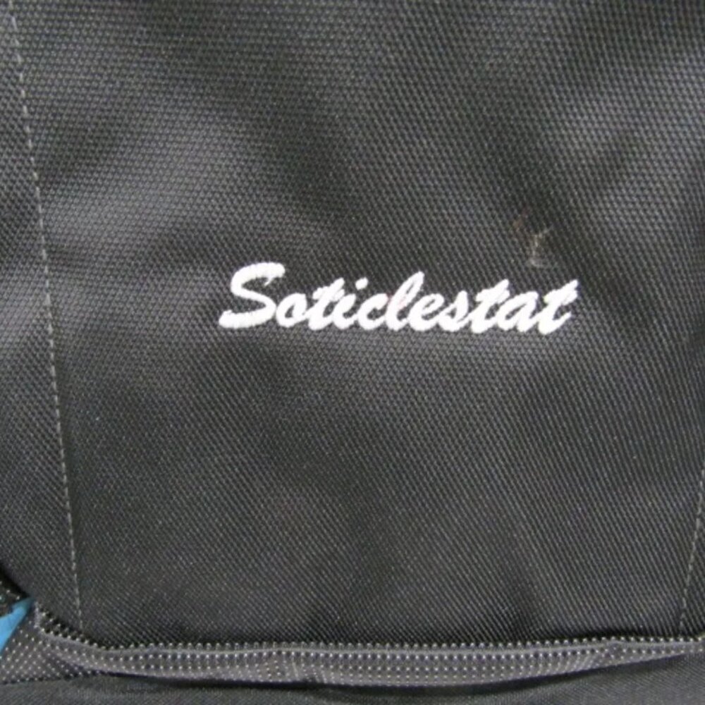 NEW ZOOM SOTICLESTAT Black Computer Backpack - Picture 7 of 10